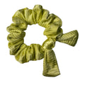 Lemon lime yellow scrunchie
