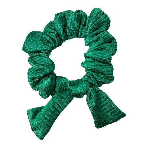 Lemon Lime Green Scrunchie